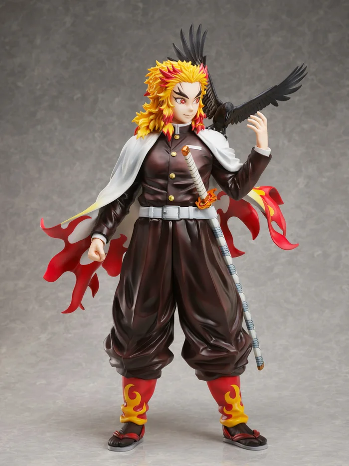 Demon Slayer: Kimetsu No Yaiba Kyojuro Rengoku 1/4 Scale Figure - Image 5