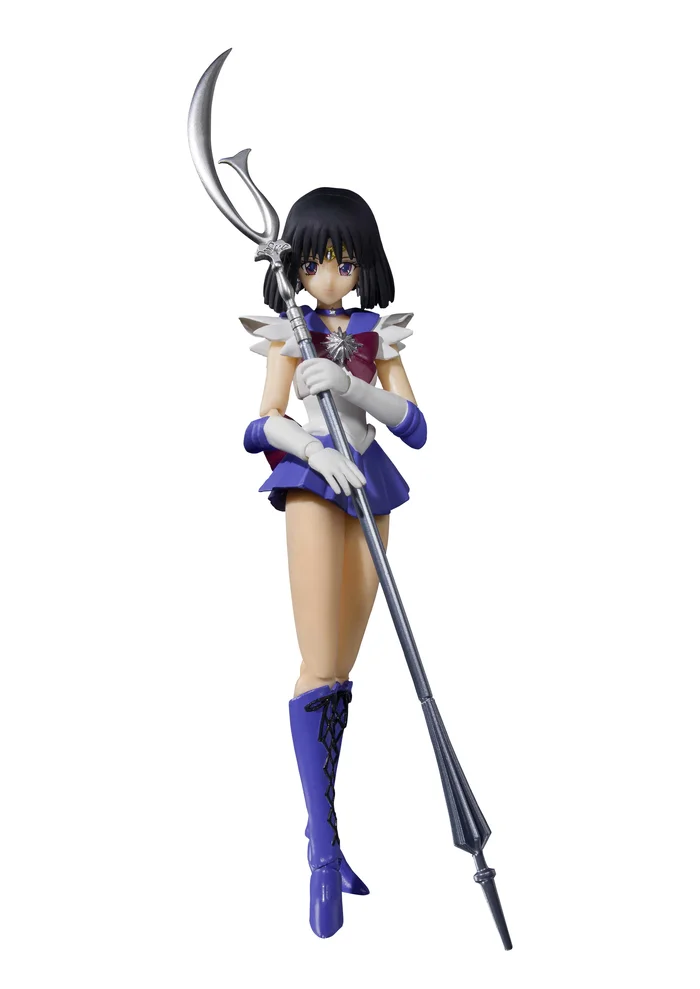 Bandai S.H.Figuarts Pretty Guardian Sailor Moon R Sailor Saturn Animation Color Edition - Image 8