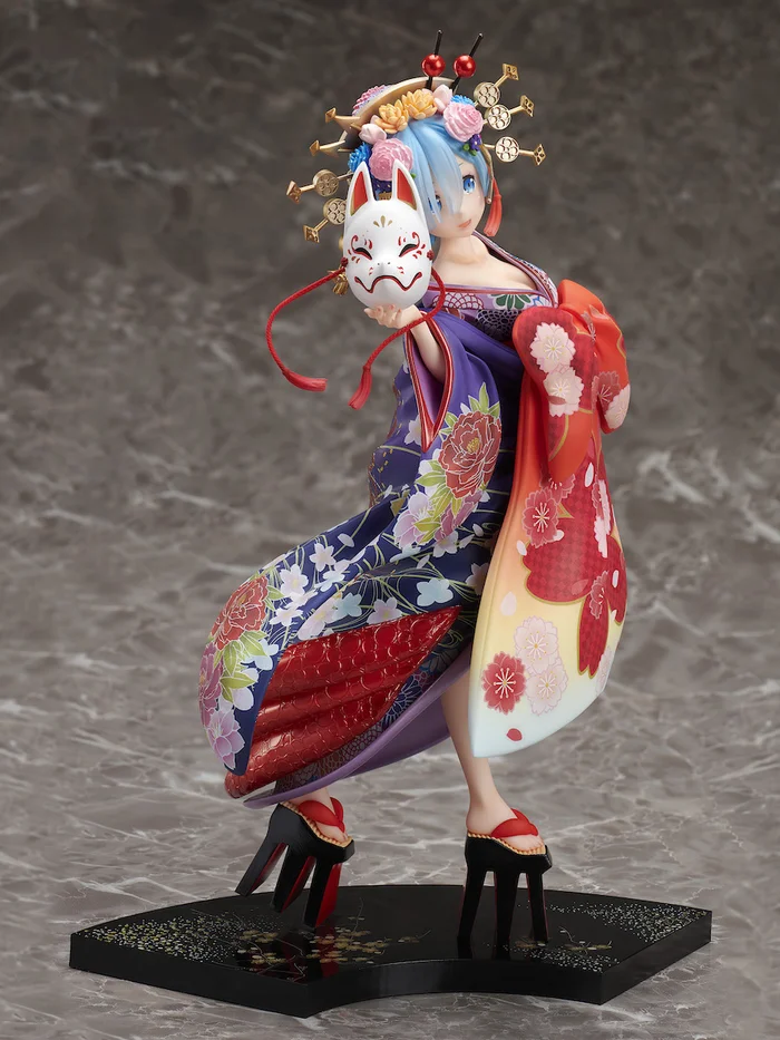 Re:Zero -Starting Life In Another World- Rem -Oiran Dochu- 1/7 Scale Figure - Image 4