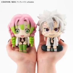 MegaHouse Look Up Series Demon Slayer: Kimetsu No Yaiba Mitsuri Kanroji & Sanemi Shinazugawa W/ Bonus Cushions