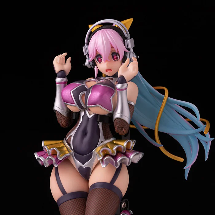 Sentinel Super Sonico: Taimanin Ni Narimausu Ver. Action Figure - Image 8