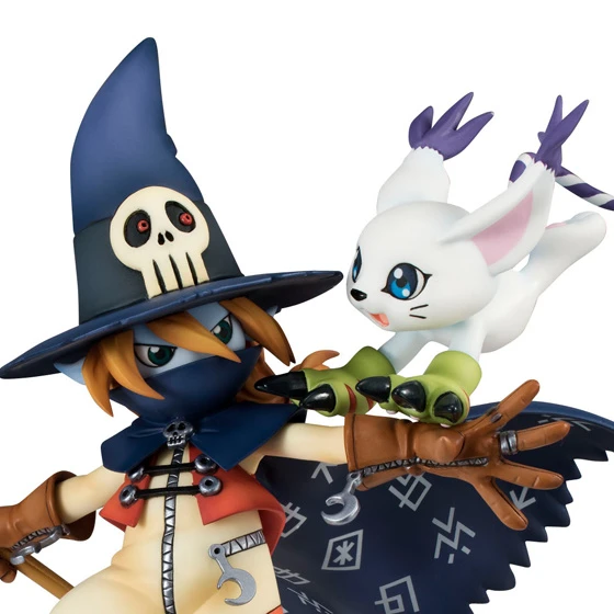 MegaHouse G.E.M. Series Digimon Adventure Wizarmon & Tailmon Set (Re-run) - Image 5