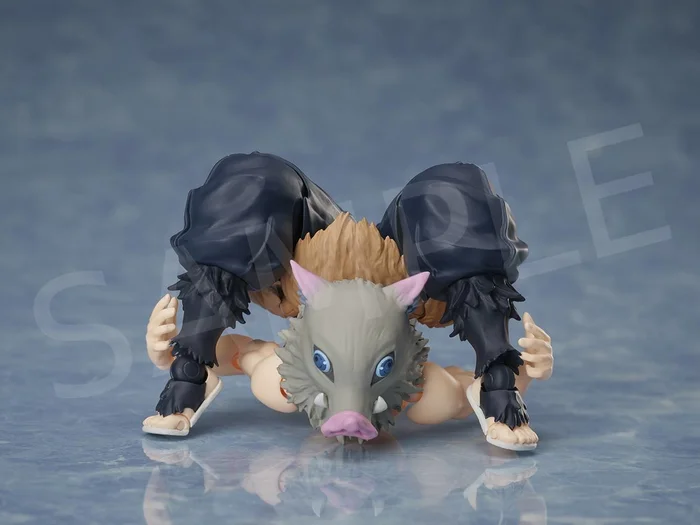 BUZZmod Demon Slayer: Kimetsu No Yaiba Inosuke Hashibira 1/12 Scale Action Figure - Image 6