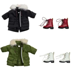 GOOD SMILE COMPANY Nendoroid Doll Warm Clothing Set: Boots & Mod Coat