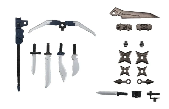 MegaHouse Desktop Army Frame Arms Girl Jinrai Series Box Set - Image 11