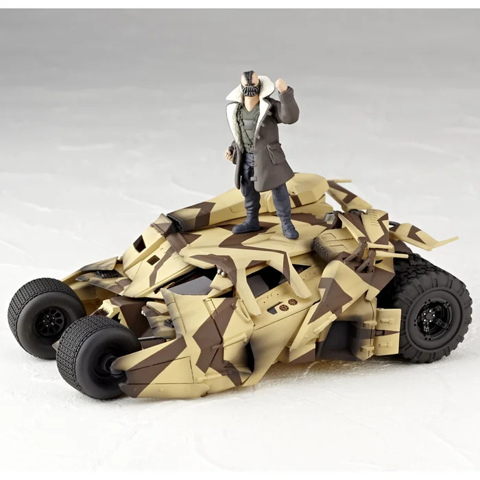 Sci-fi Revoltech The Dark Knight Rises Batmobile Tumbler Cannon - Image 4
