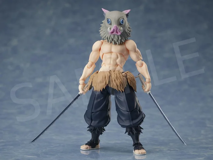 BUZZmod Demon Slayer: Kimetsu No Yaiba Inosuke Hashibira 1/12 Scale Action Figure - Image 8