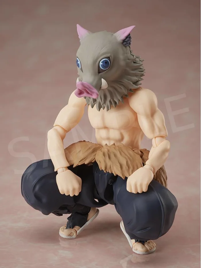BUZZmod Demon Slayer: Kimetsu No Yaiba Inosuke Hashibira 1/12 Scale Action Figure - Image 5