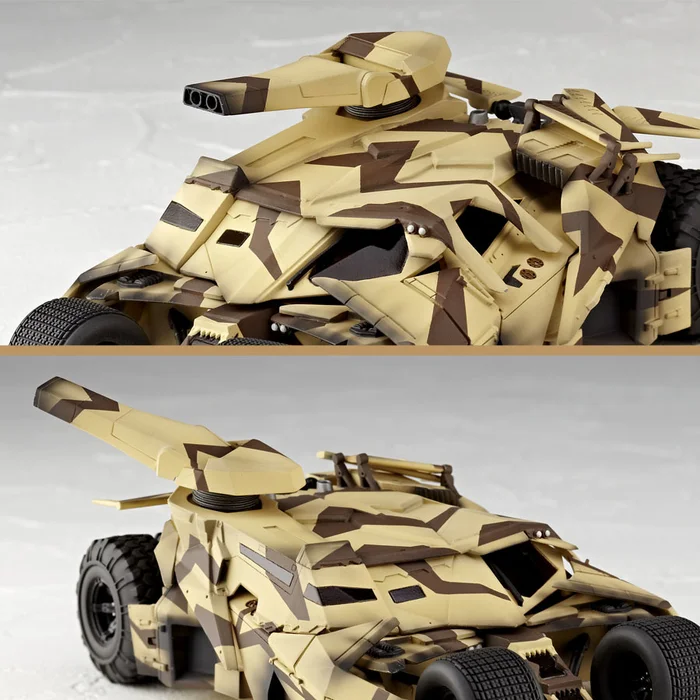 Sci-fi Revoltech The Dark Knight Rises Batmobile Tumbler Cannon - Image 2