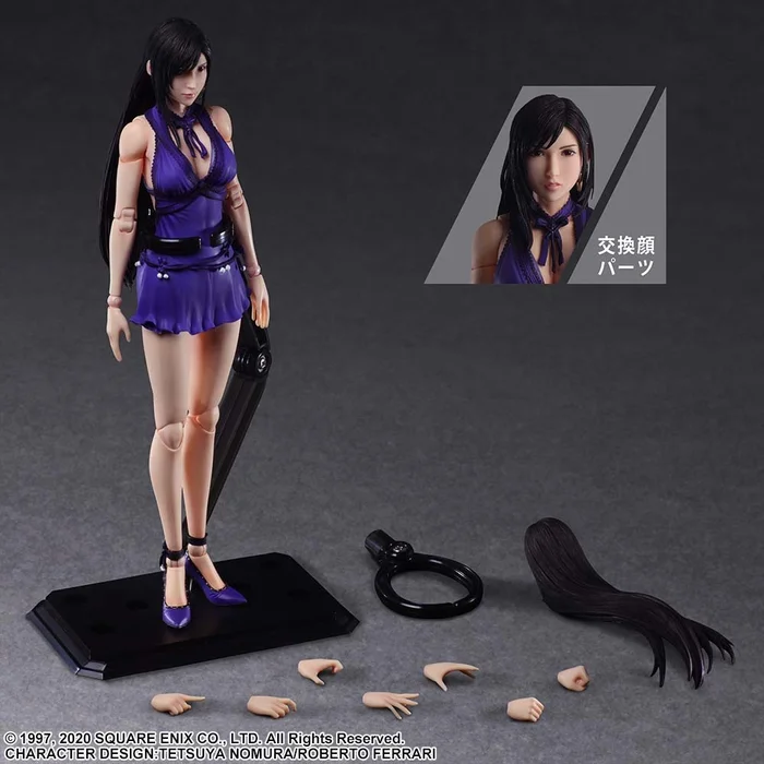 Square Enix Play Arts Kai Final Fantasy VII Remake Tifa Lockhart: Dress Ver. - Image 7