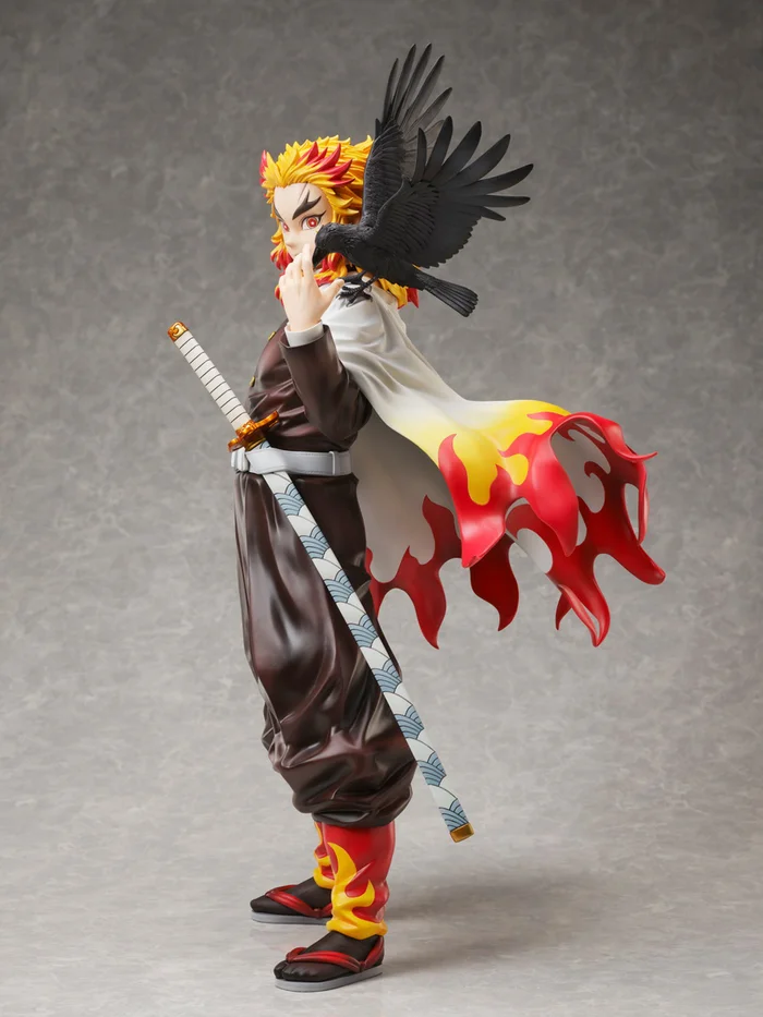 Demon Slayer: Kimetsu No Yaiba Kyojuro Rengoku 1/4 Scale Figure - Image 3