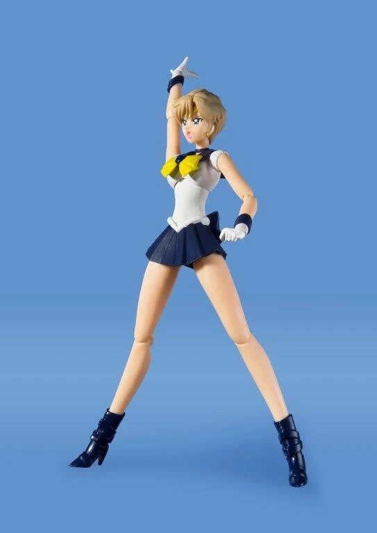 Bandai S.H.Figuarts Pretty Guardian Sailor Moon Sailor Uranus: Animation Color Edition - Image 4