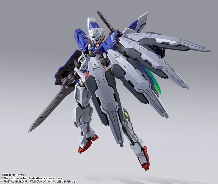 Bandai Metal Build Mobile Suit Gundam 00 Revealed Chronicle Gundam Devise Exia - Image 7