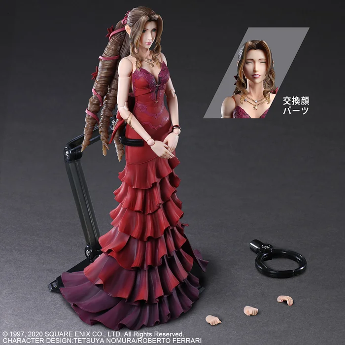 Square Enix Play Arts Kai Final Fantasy VII Remake Aerith Gainsborough: Dress Ver. - Image 7