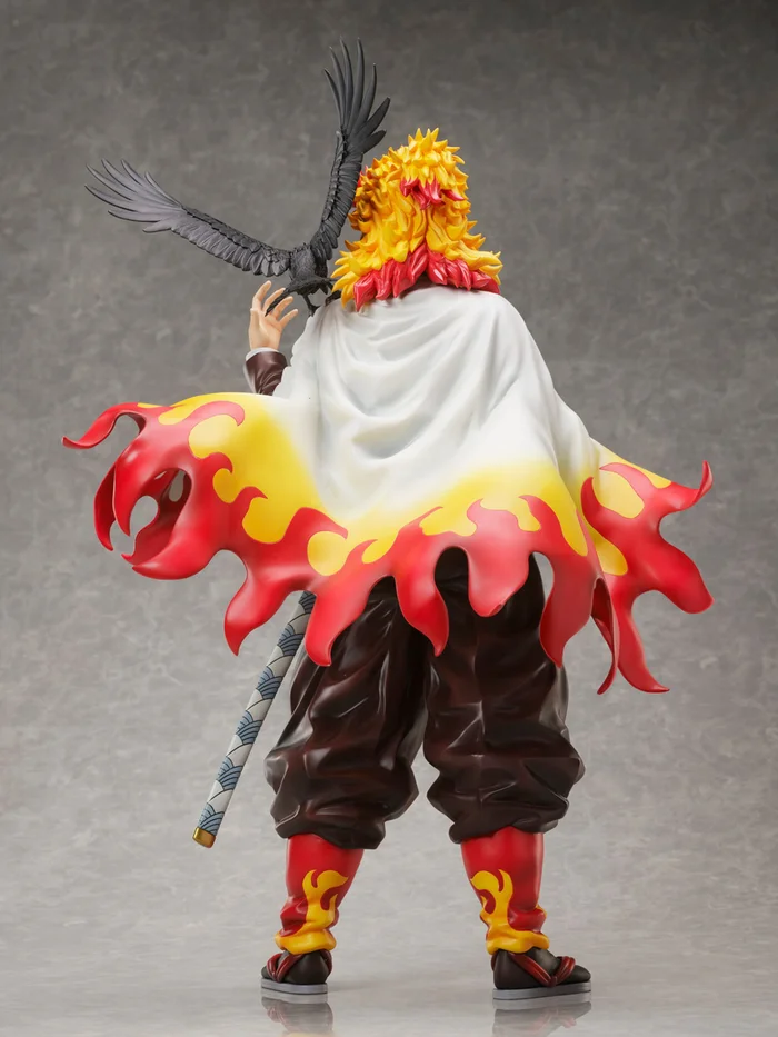 Demon Slayer: Kimetsu No Yaiba Kyojuro Rengoku 1/4 Scale Figure - Image 4
