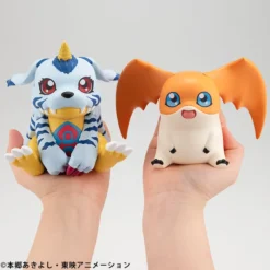 MegaHouse Look Up Series Digimon Adventure Gabumon & Patamon Set W/ Bonus