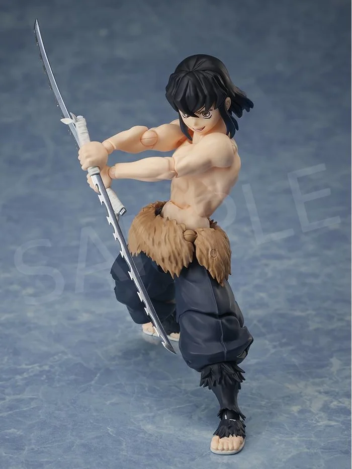 BUZZmod Demon Slayer: Kimetsu No Yaiba Inosuke Hashibira 1/12 Scale Action Figure - Image 2