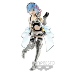 BANPRESTO EXQ Figure Re:Zero -Starting Life In Another World- Rem: Maid Armor Ver.
