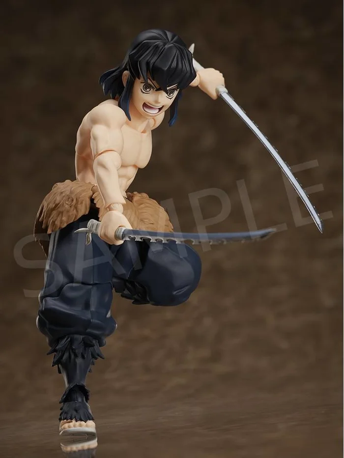 BUZZmod Demon Slayer: Kimetsu No Yaiba Inosuke Hashibira 1/12 Scale Action Figure - Image 3