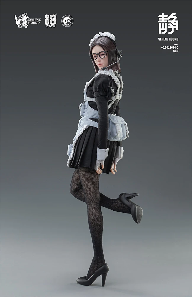Serene Hound Series 501S614-C Cerberus Maid Team Cer 1/6 Scale Action Figure - Image 11