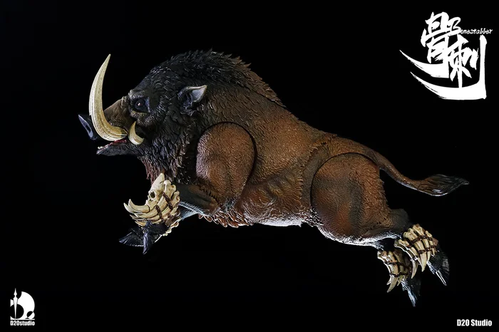 Battle Boar Bonestabber (Brown) 1/12 Scale Action Figure - Image 12
