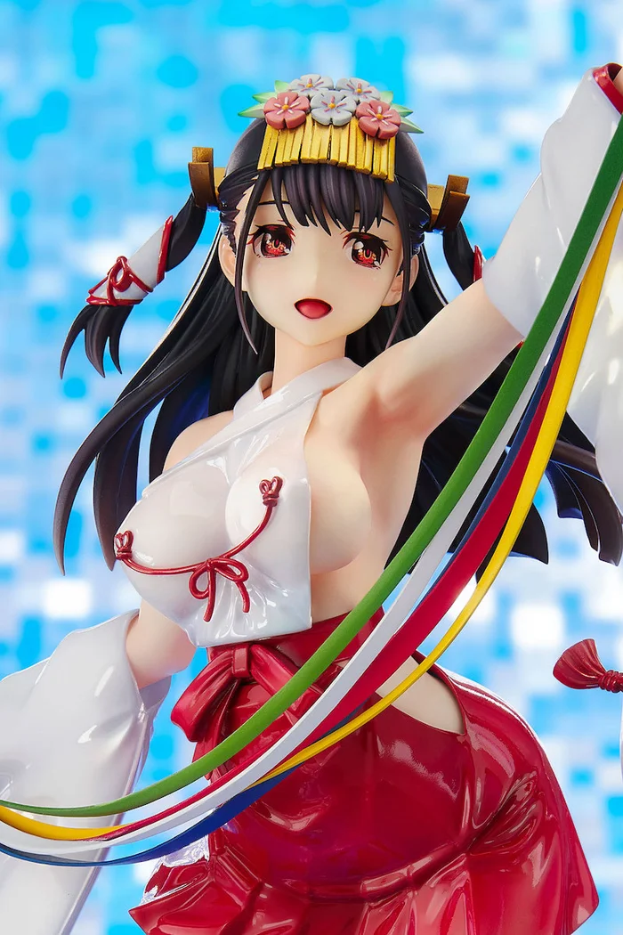 Vertex Tight Na Oshigoto 2: Miko-san Akane Kagura Non-Scale Figure - Image 8