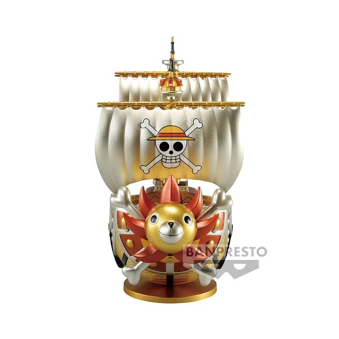 BANPRESTO One Piece Mega World Collectable Figure Special: Thousand Sunny Gold Color - Image 2