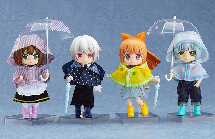 GOOD SMILE COMPANY Nendoroid Doll: Outfit Set (Rain Poncho - White) - Image 4