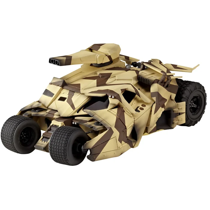 Sci-fi Revoltech The Dark Knight Rises Batmobile Tumbler Cannon