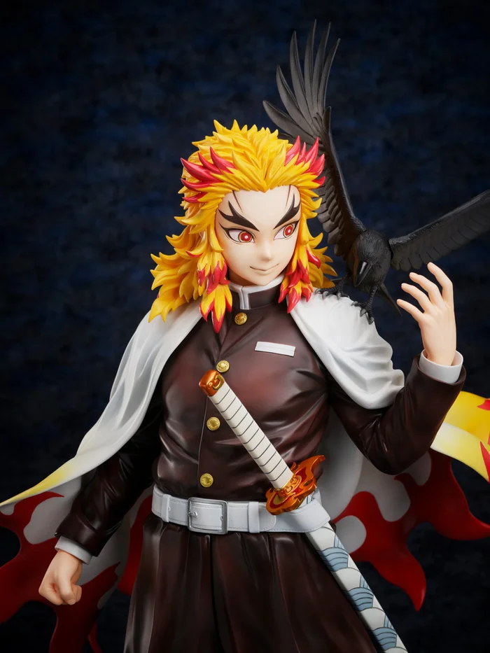 Demon Slayer: Kimetsu No Yaiba Kyojuro Rengoku 1/4 Scale Figure - Image 14