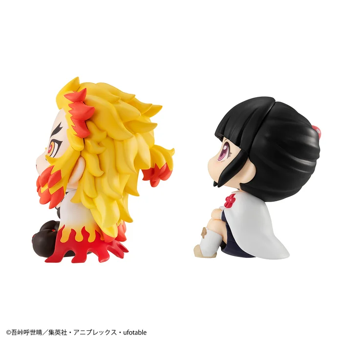 MegaHouse Look Up Series Demon Slayer: Kimetsu No Yaiba Kyojuro Rengoku & Kanao Tsuyuri W/ Bonus Cushion - Image 7