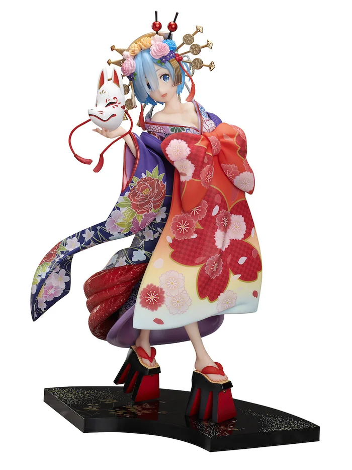 Re:Zero -Starting Life In Another World- Rem -Oiran Dochu- 1/7 Scale Figure - Image 9