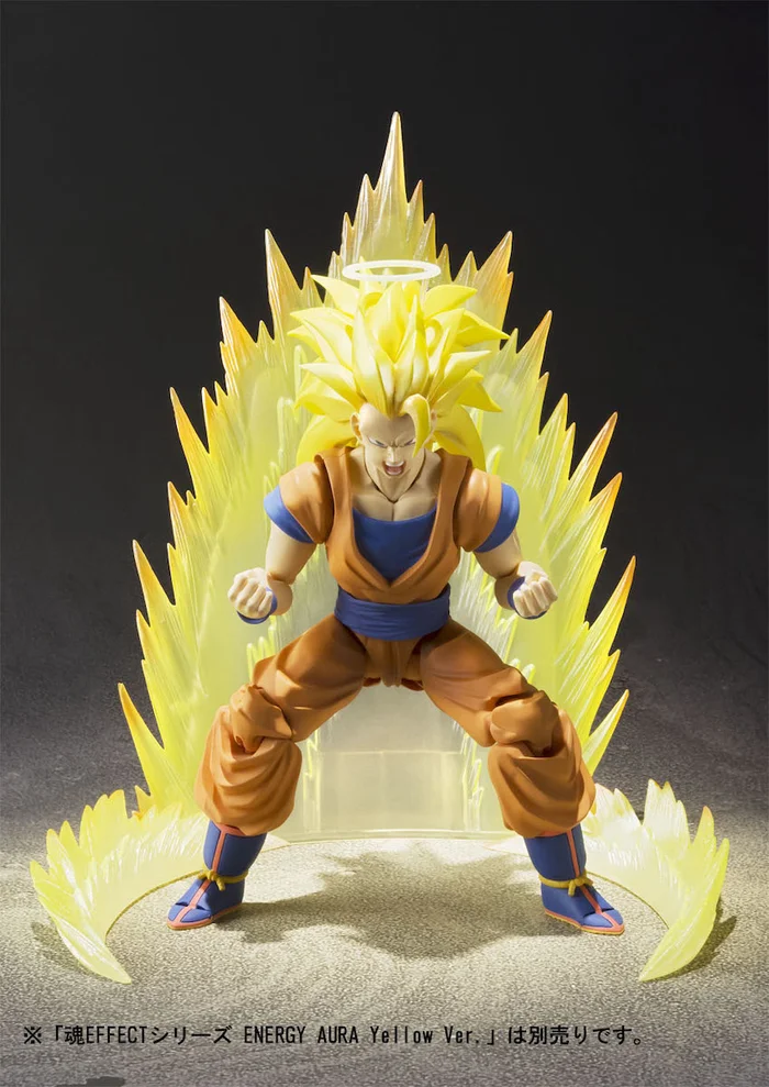 Bandai S.H.Figuarts Dragon Ball Z Super Saiyan 3 Son Goku - Image 3