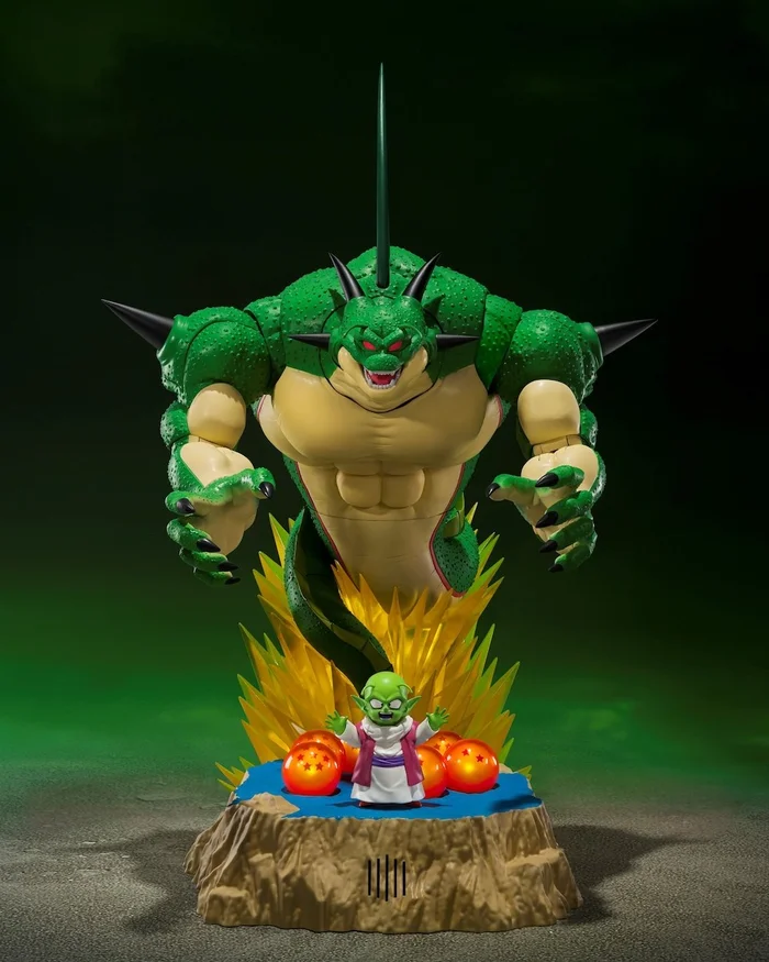 Bandai S.H.Figuarts Dragon Ball Z Porunga & Dende Luminous Dragon Ball Set -Come Forth Genuine Shenron!!-