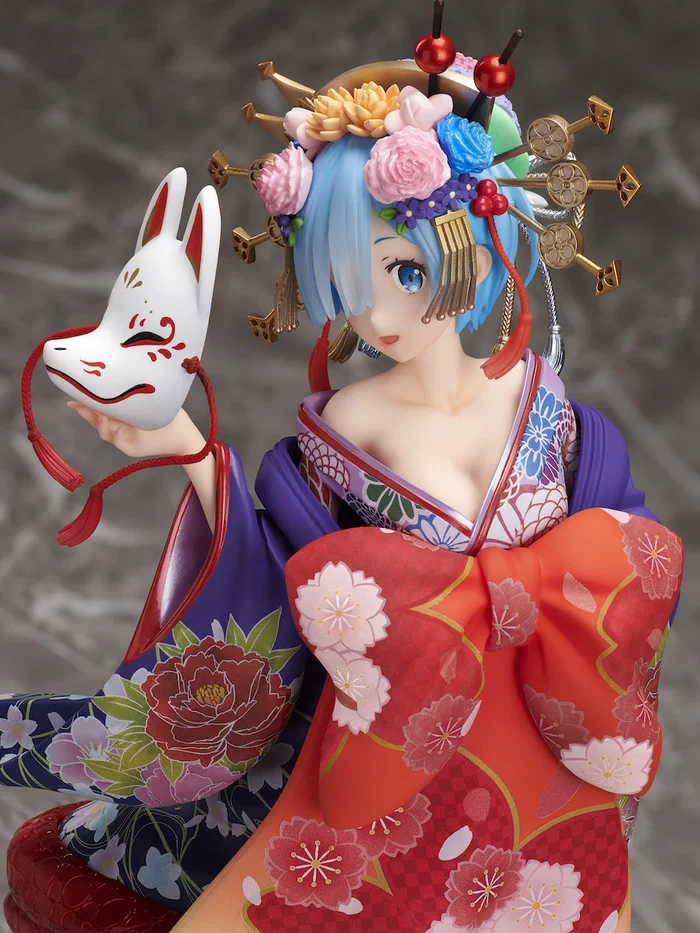 Re:Zero -Starting Life In Another World- Rem -Oiran Dochu- 1/7 Scale Figure - Image 7