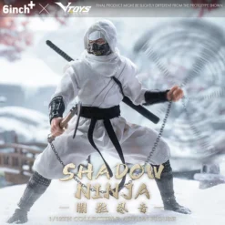 Shadow Ninja (White) 1/12 Scale Action Figure