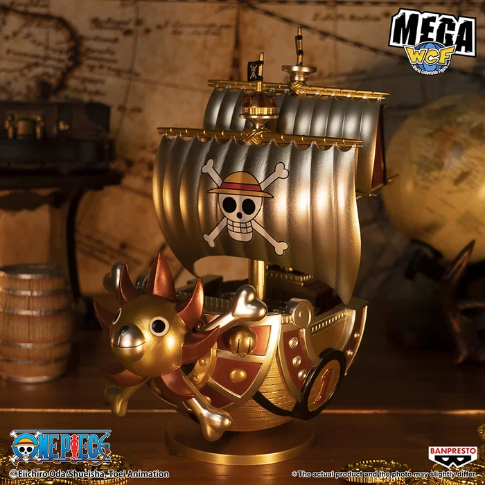 BANPRESTO One Piece Mega World Collectable Figure Special: Thousand Sunny Gold Color - Image 4