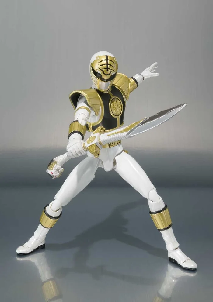 Bandai S.H.Figuarts Mighty Morphin Power Rangers White Ranger - Image 7