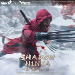 Shadow Ninja (Red) 1/12 Scale Action Figure