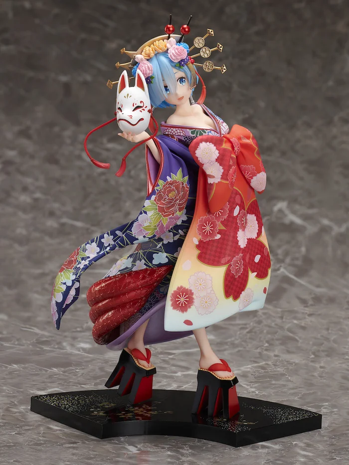 Re:Zero -Starting Life In Another World- Rem -Oiran Dochu- 1/7 Scale Figure - Image 3