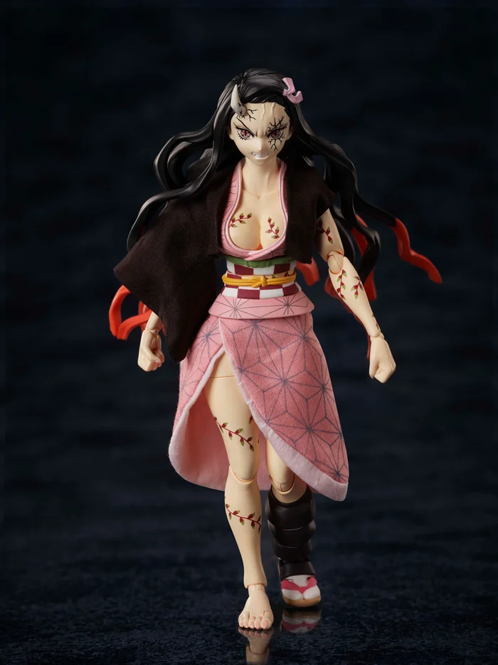 BUZZmod Demon Slayer: Kimetsu No Yaiba Nezuko Kamado: Demon Advancing Ver. 1/12 Scale Action Figure - Image 2